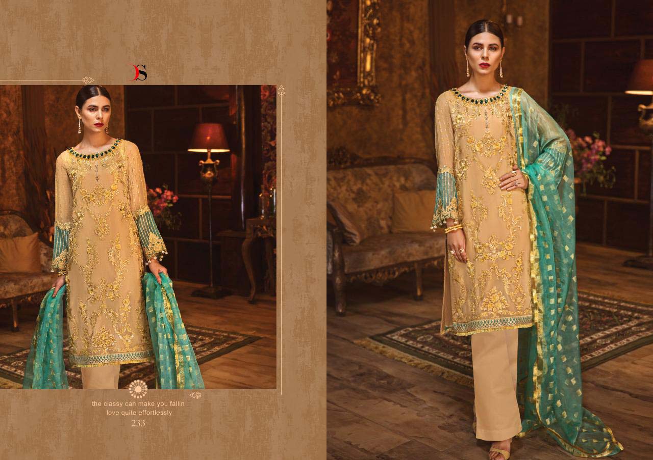 Deepsy Gulbano Vol 16 Georgette 231-236 Series Suit Deepsy Gulbano Vol 16 Georgette 231-236 Series Suit